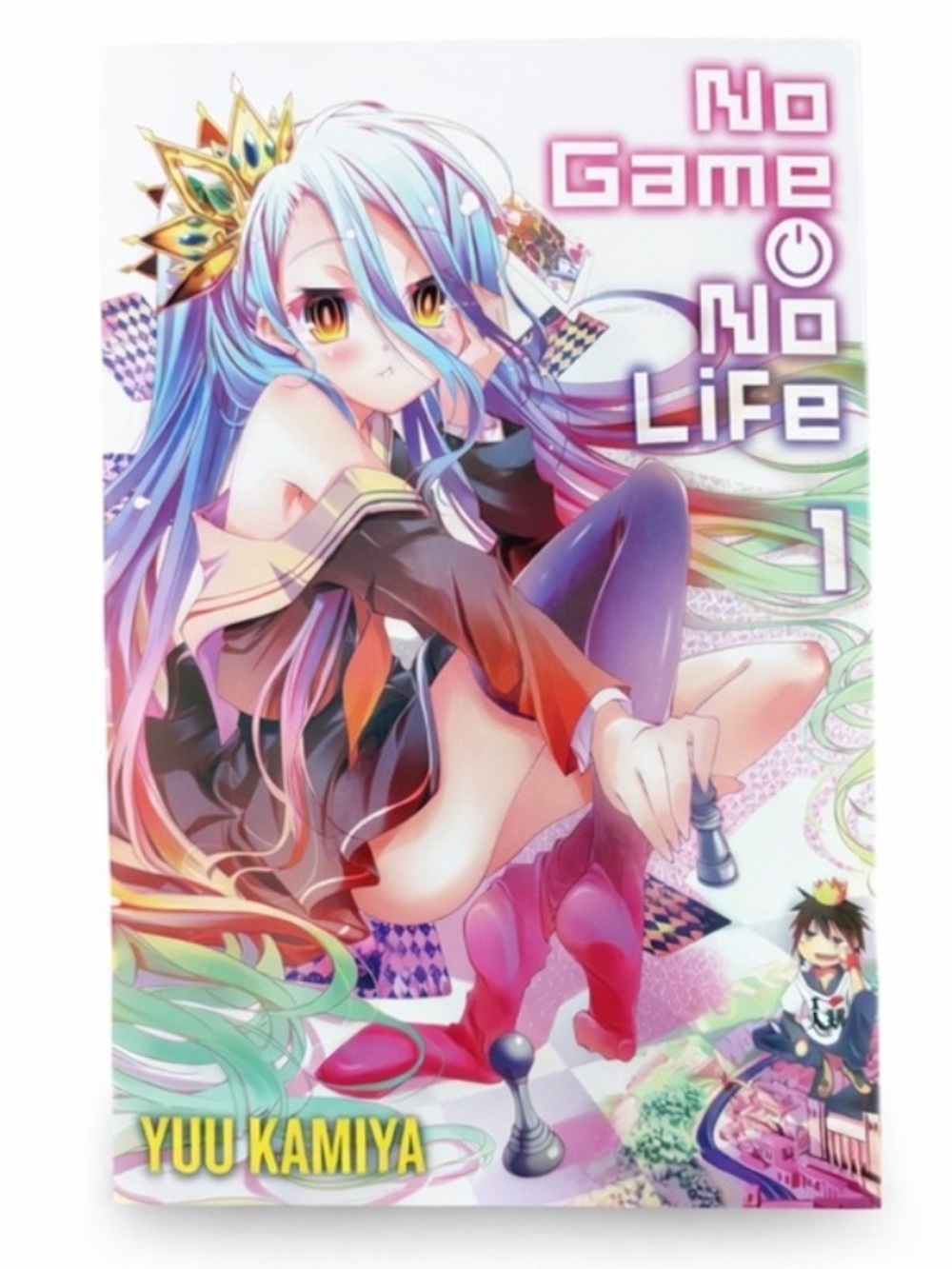 No Game No Life Vol 1 Light Novel Anime Book Yuu Kamiya Otaku Read